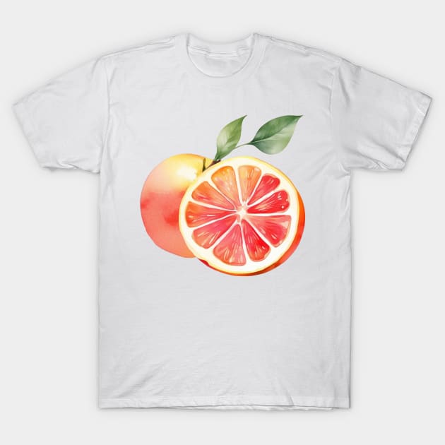 Grapefruit T-Shirt by Ljuko